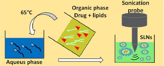Preparation of PEGylated Solid Lipid Nanoparticles Based on Cetyl Palmitate