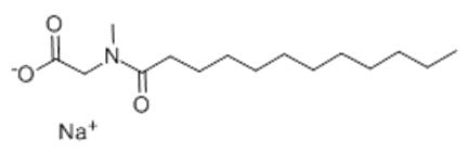 The Structure of Sodium Lauroyl Sarcosinate