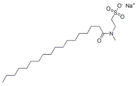 The Structure of Sodium Methyl Stearoyl Taurate