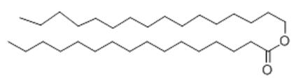 The Structure of Cetyl Palmitate