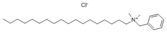 The Structure of Benzyldimethylstearylammonium Chloride